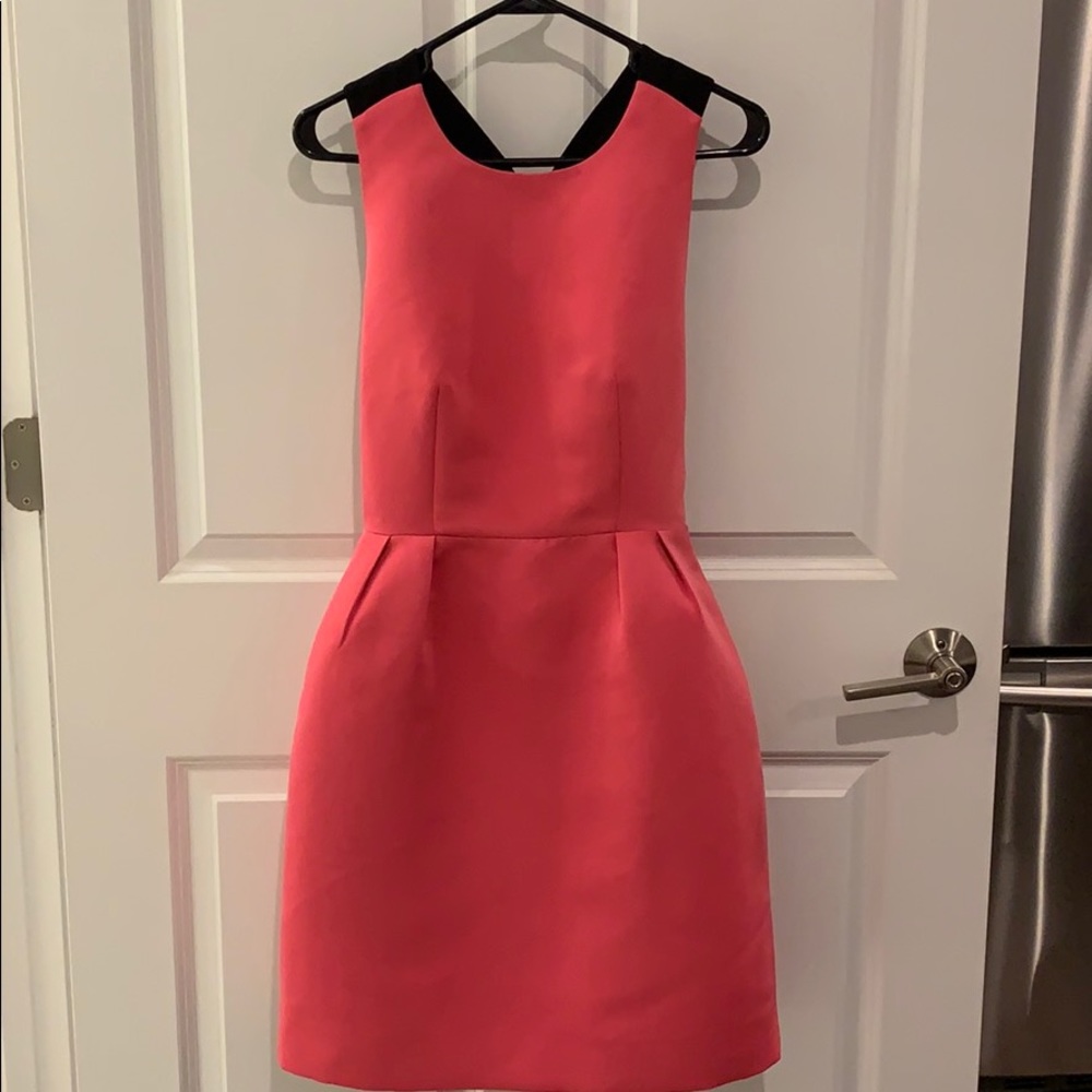 Kate Spade Pink Dress with Black Bow